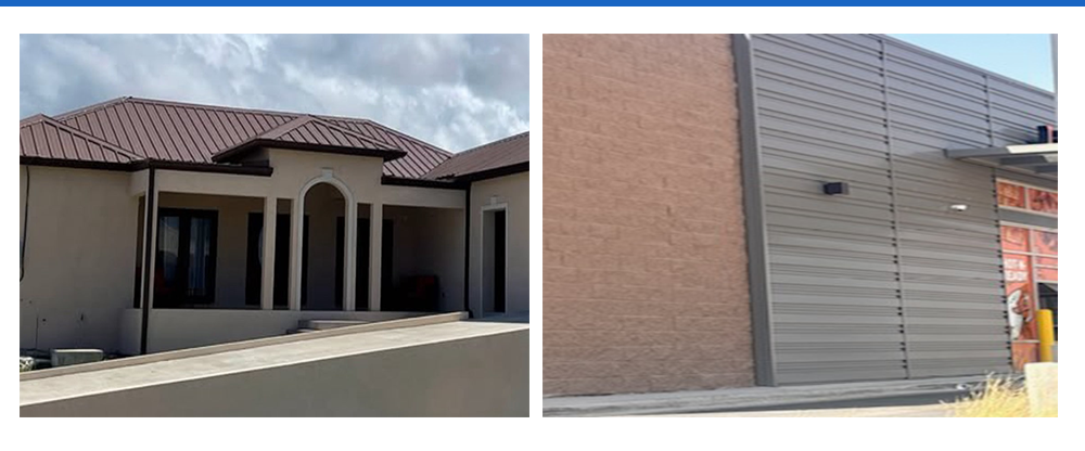 commercial siding, commercial roofing
